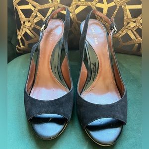 Cole Haan Julianna Suede Slingbacks